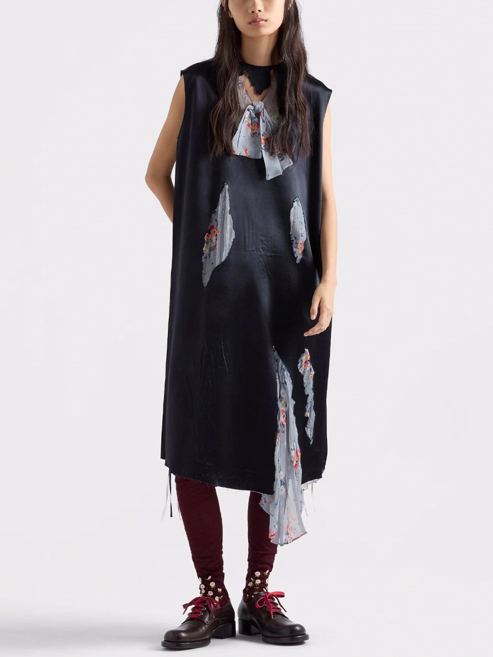Prada Women Satin Dress PRADA