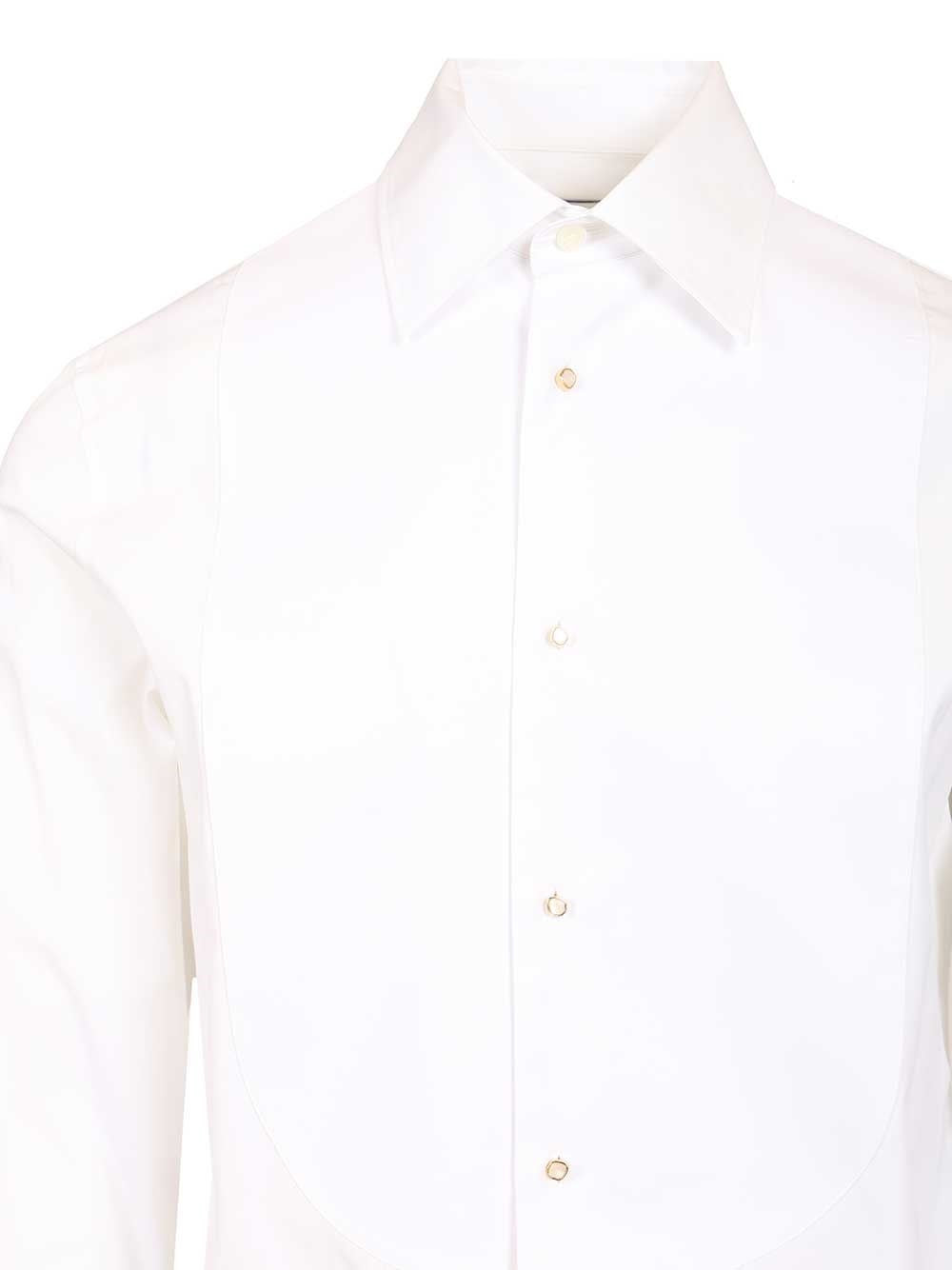 Burberry Men Slim-Fit Cotton Tuxedo Shirt BURBERRY