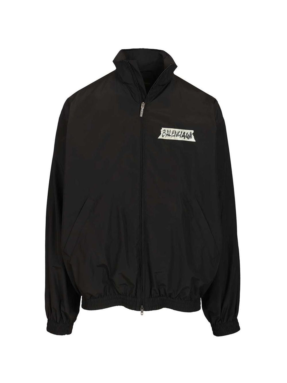 Balenciaga Men Masking Tape Tracksuit Jacket BALENCIAGA