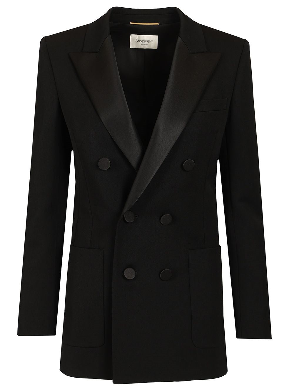 Saint Laurent Women Double-Breasted Jacket SAINT LAURENT