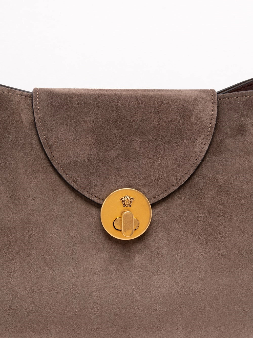 Versace Women Medium Suede Bag VERSACE