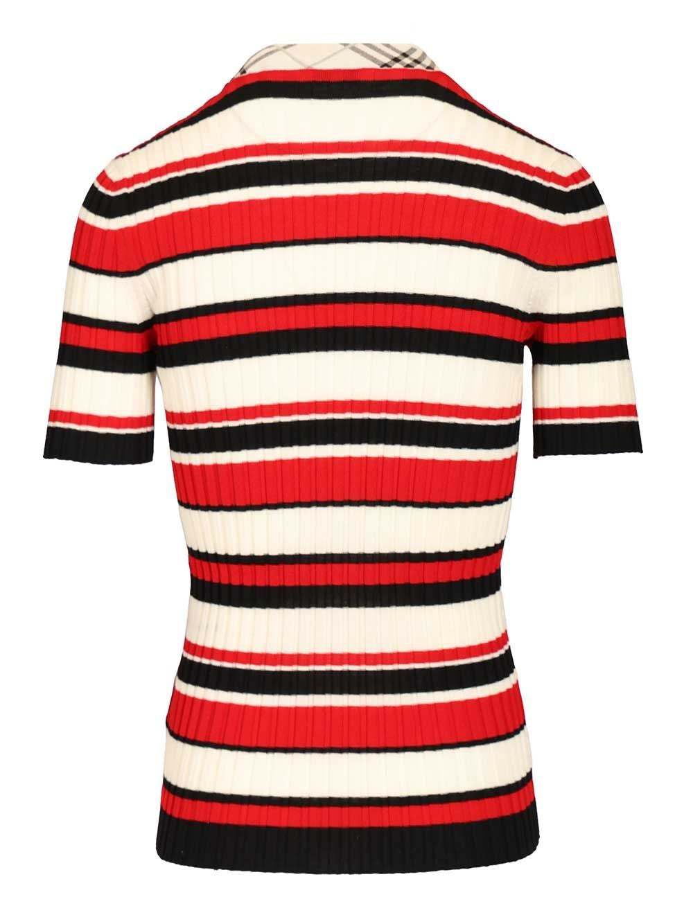 Burberry Women Syrena Str T-Shirt BURBERRY