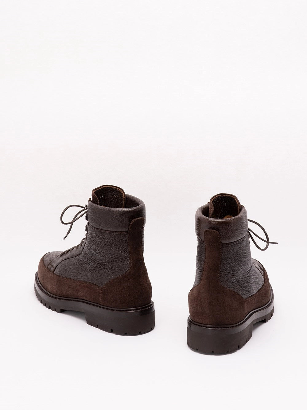 Brunello Cucinelli Men Leather Explorer Boots BRUNELLO CUCINELLI