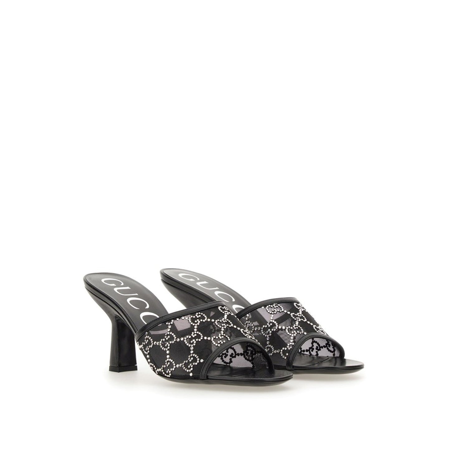 Gucci Gg Crystals Mules Women GUCCI