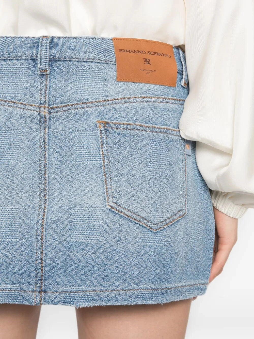 Ermanno Scervino Women Denim Skirt ERMANO SCERVINO