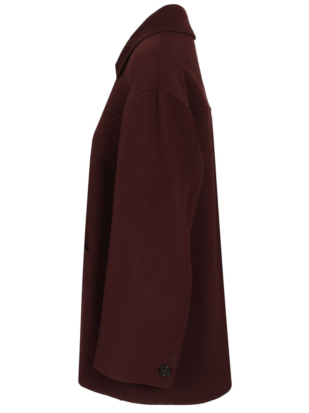 'S Max Mara Women Short Wool Drap Coat S MAX MARA
