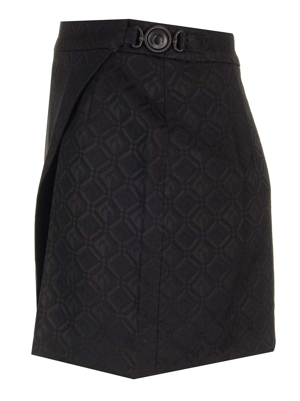 Marine Serre Women "Moon Diamant" Mini Skirt MARINE SERRE
