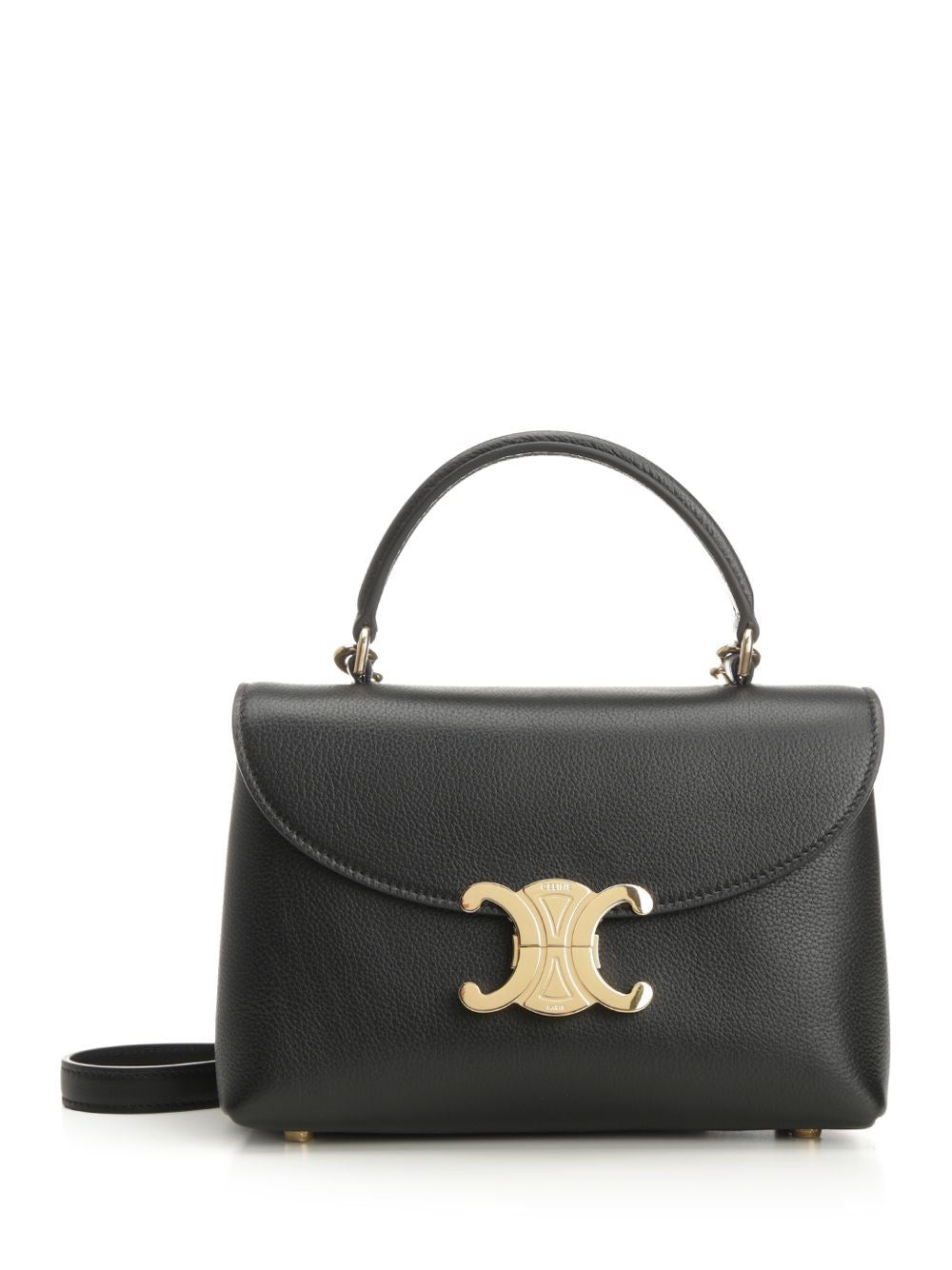 Celine Women Nino Teen Bag In Garnet Leather CELINE