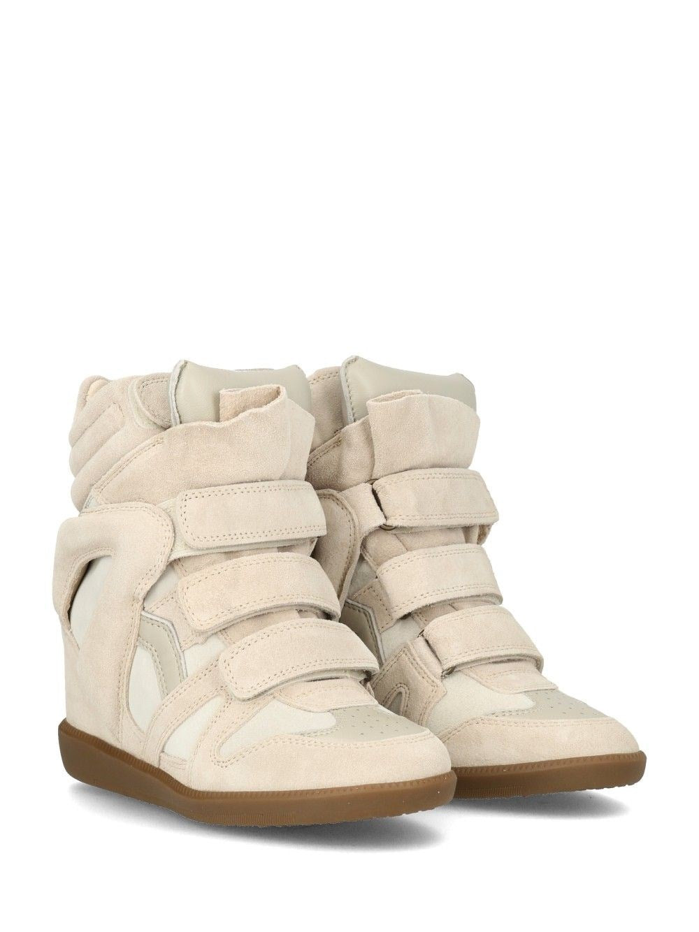 Isabel Marant Women Bekett Sneakers With Leather Wedge ISABEL MARANT