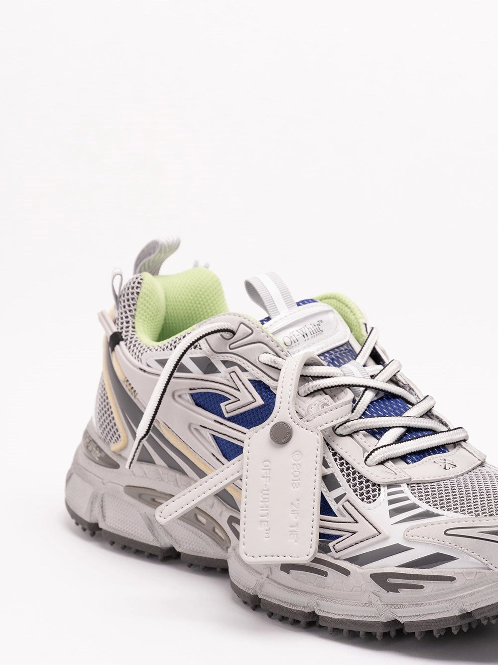 Off White Men `Ow Be Right Back Worn Out Effect` Sneakers OFF-WHITE