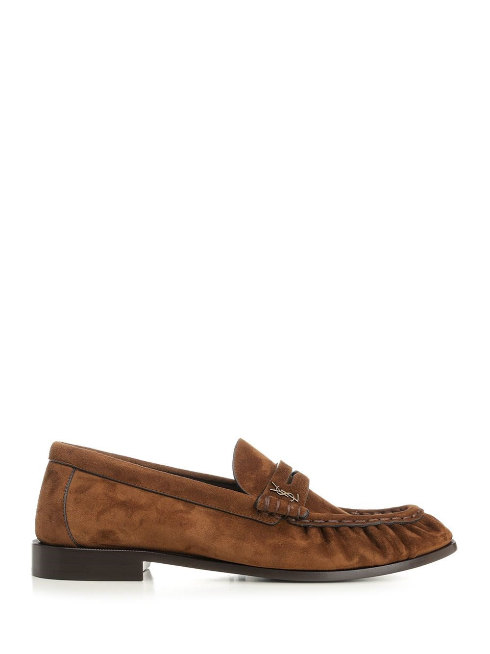 Saint Laurent Men Le Loafer Suede Moccasin SAINT LAURENT