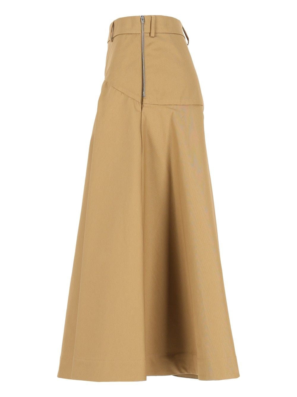 Balenciaga Women Cotton A-Line Skirt BALENCIAGA