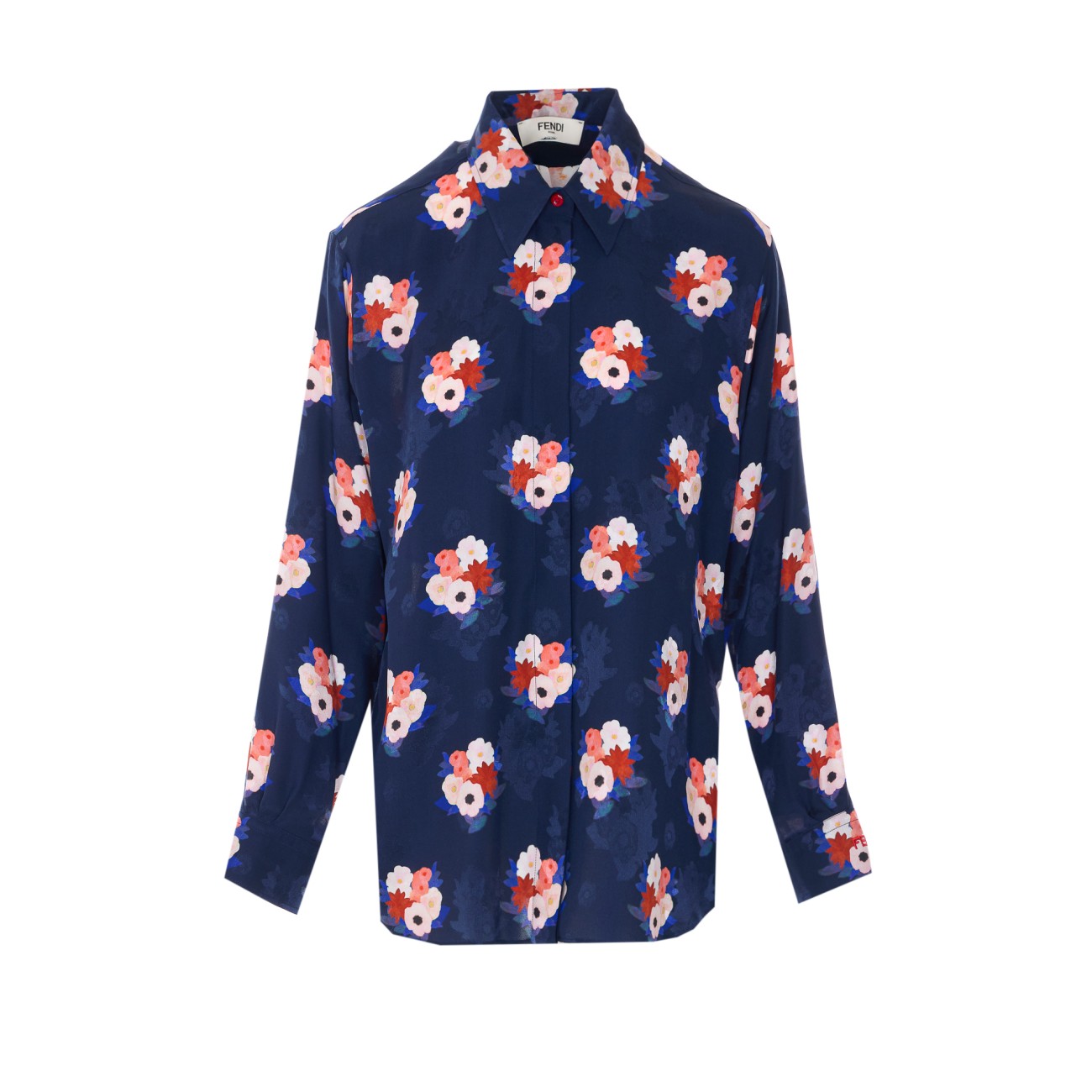 Fendi Women Fendi Bouquet Motif Shirt FENDI