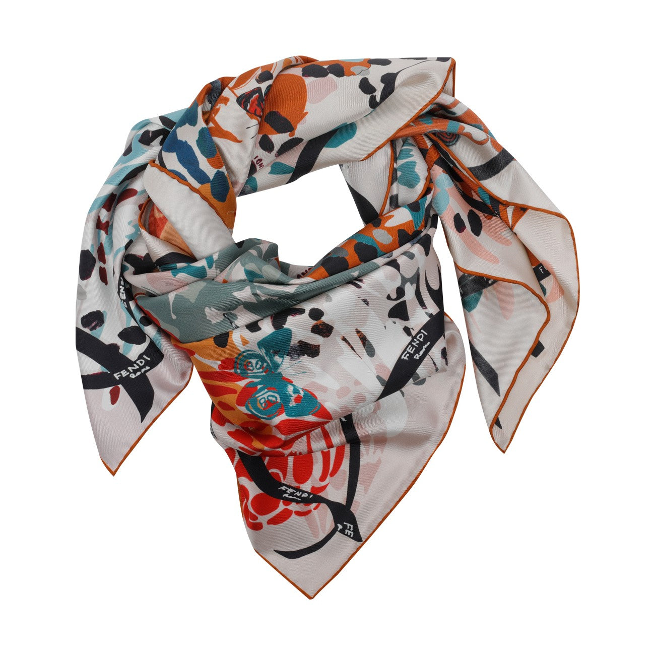 Fendi Women Fendi Butterfly Foulard FENDI