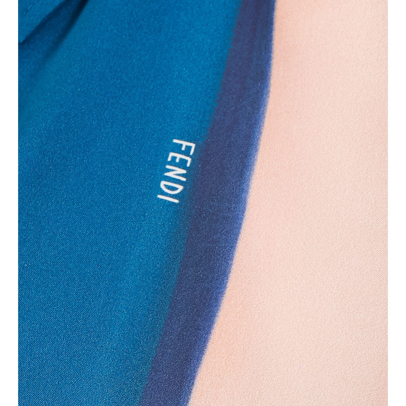 Fendi Women Fendi Logo Shirt With Venetian Stripes Motif FENDI