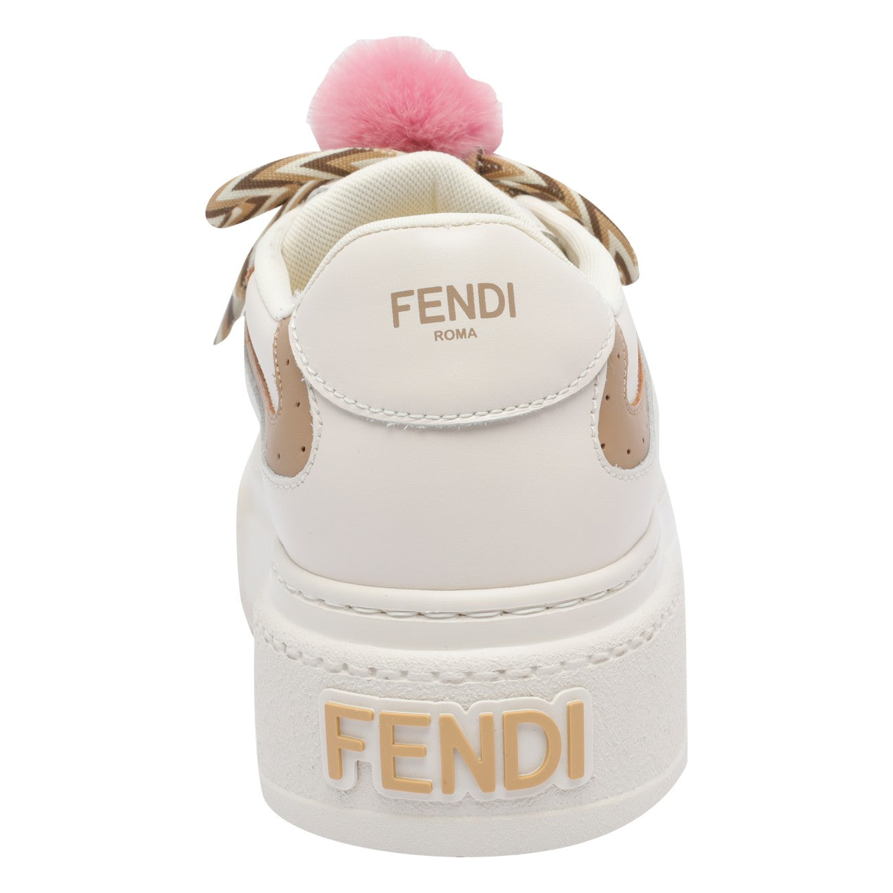 Fendi Women Fendi Match Platform Sneakers With Charm FENDI