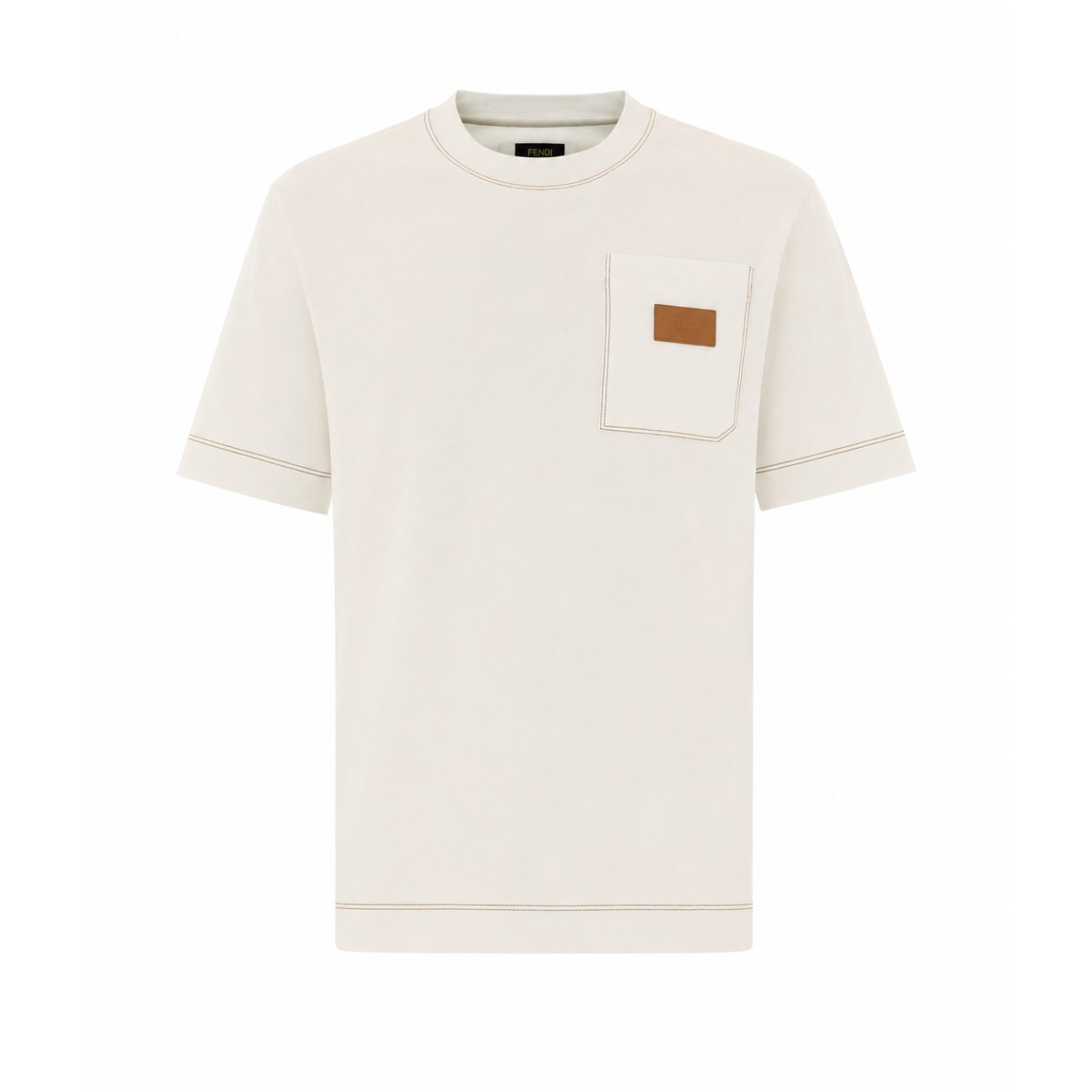Fendi Men Fendi Patch T-Shirt