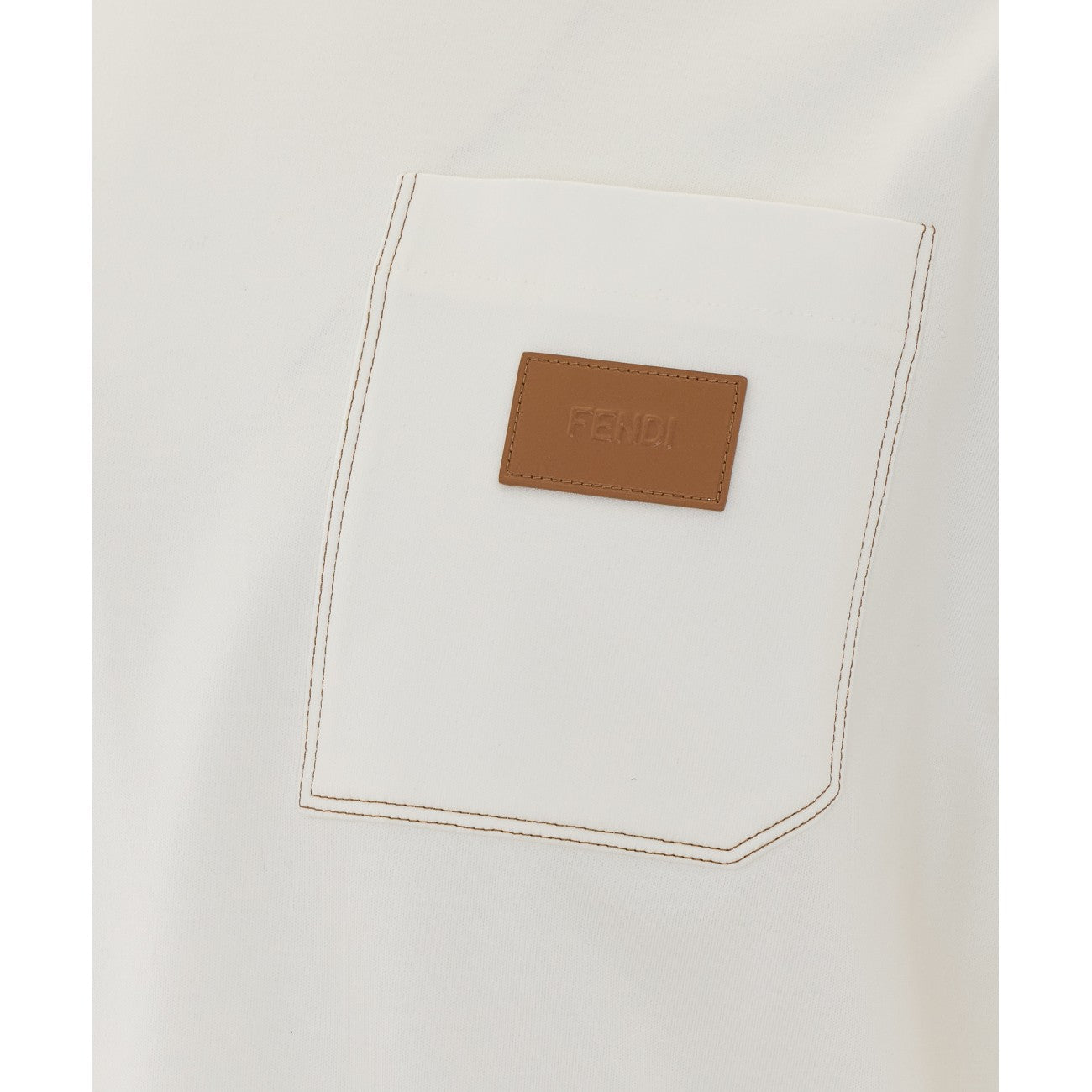 Fendi Men Fendi Patch T-Shirt