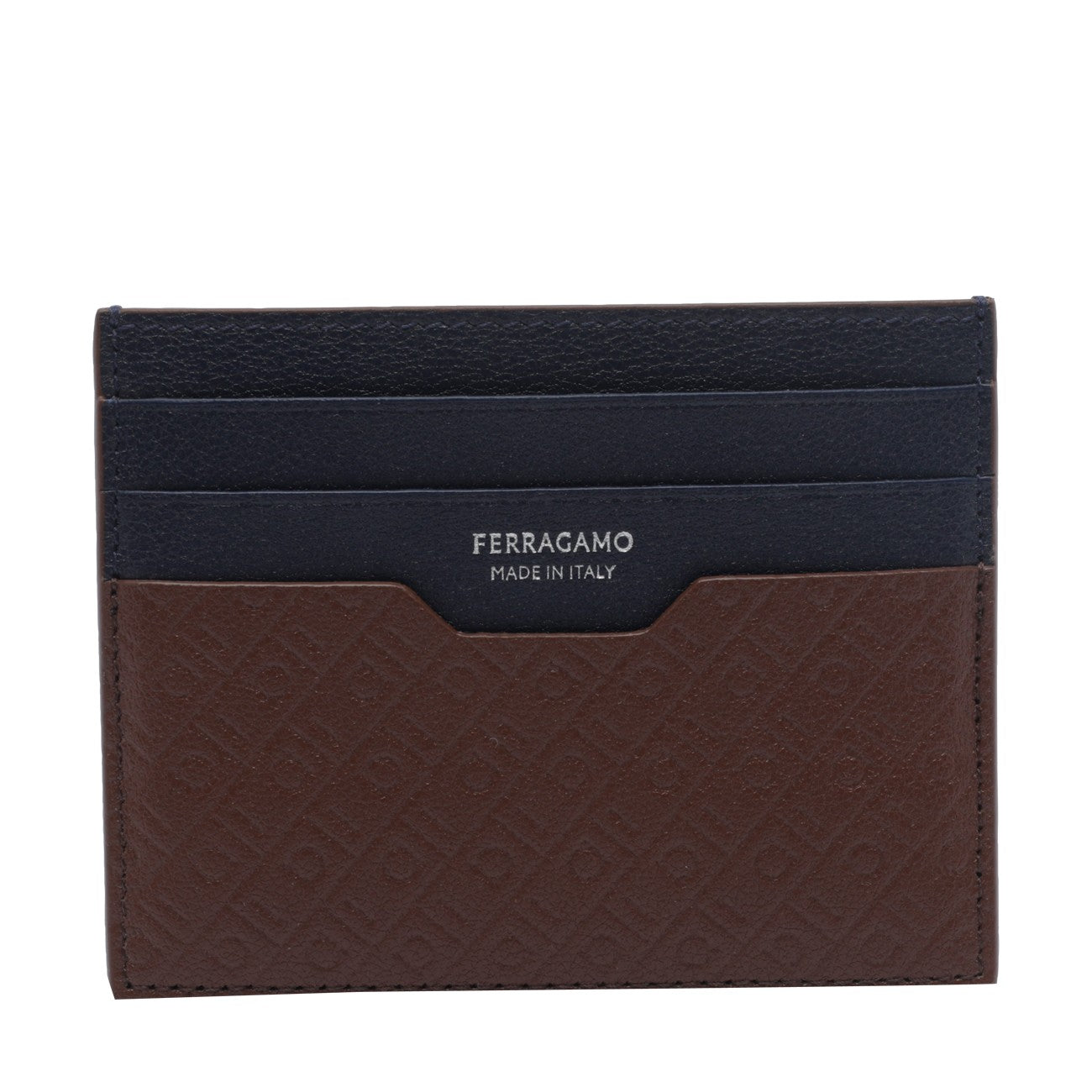 Ferragamo Men Ferragamo Monogram Card Case FERRAGAMO