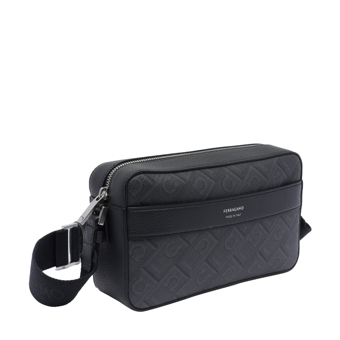 Ferragamo Men Ferragamo Monogram Crossbody Bag FERRAGAMO