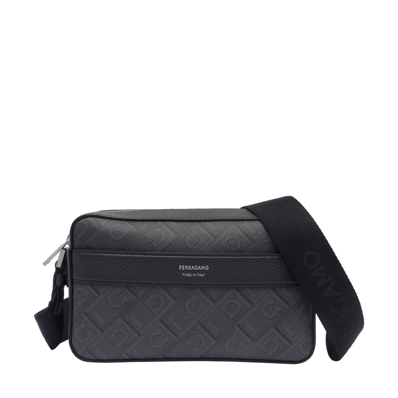 Ferragamo Men Ferragamo Monogram Crossbody Bag FERRAGAMO