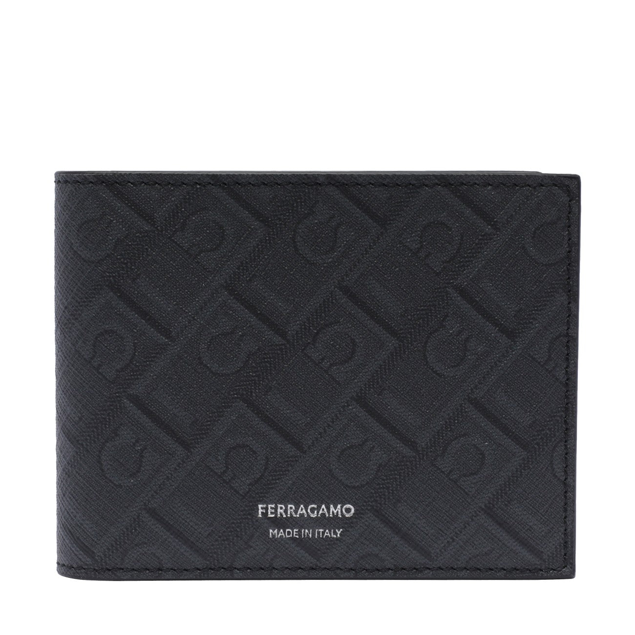 Ferragamo Men Ferragamo Monogram Wallet FERRAGAMO