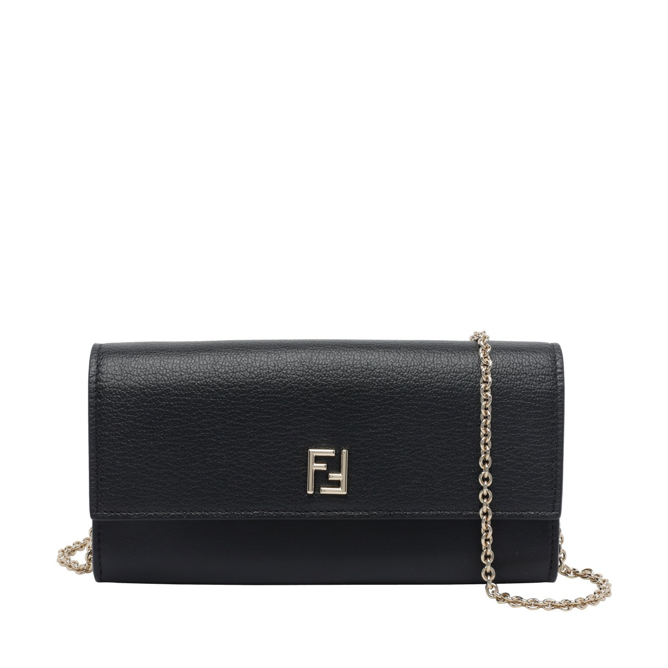 Fendi Women Ff Continental Wallet With Chain FENDI