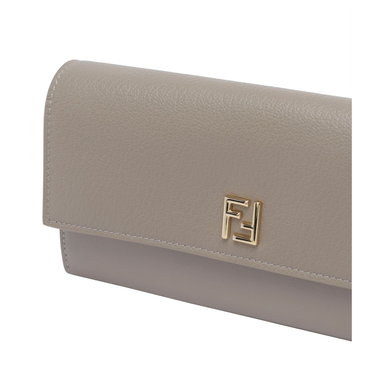 Fendi Women Ff Continental Wallet With Chain FENDI