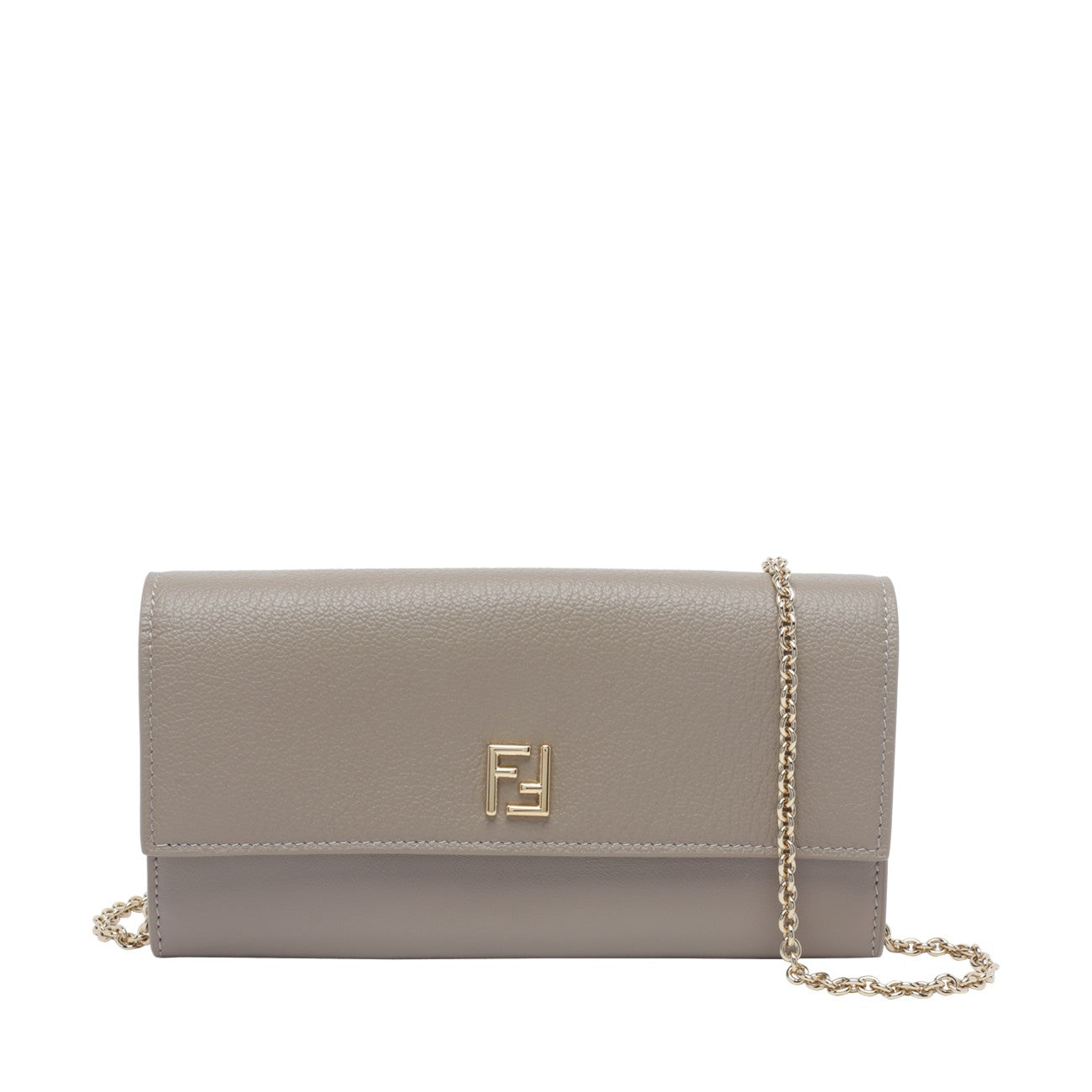 Fendi Women Ff Continental Wallet With Chain FENDI