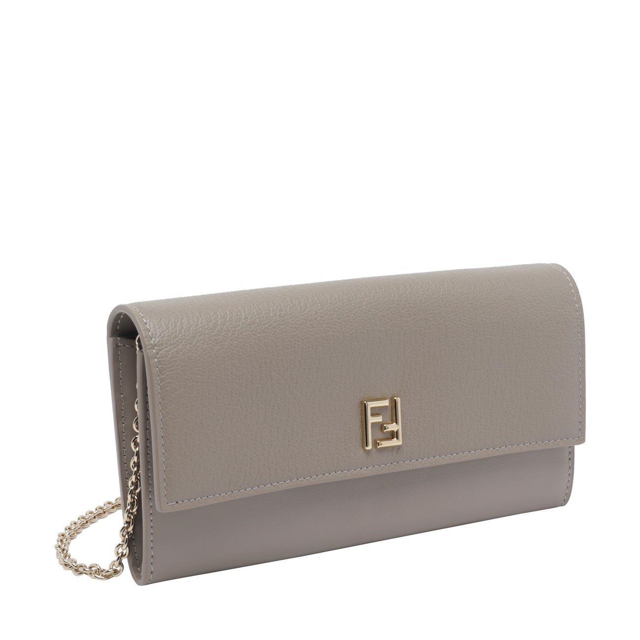 Fendi Women Ff Continental Wallet With Chain FENDI