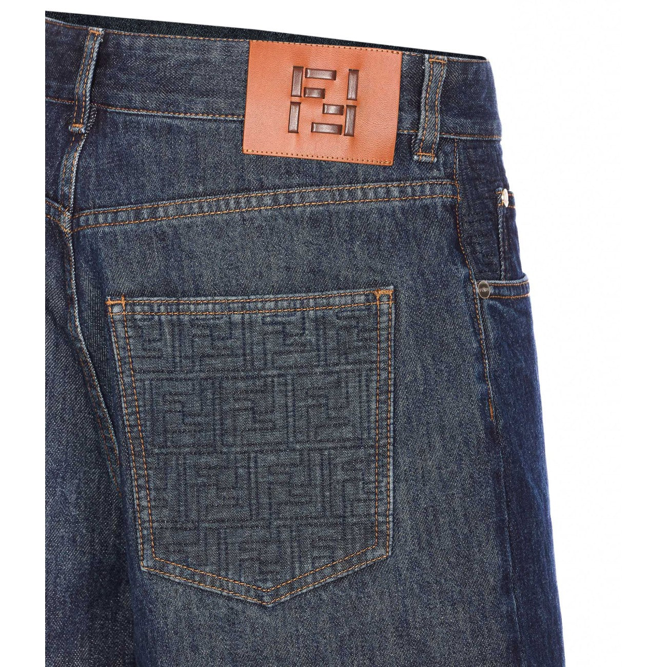 Fendi Women Ff Denim Shorts FENDI
