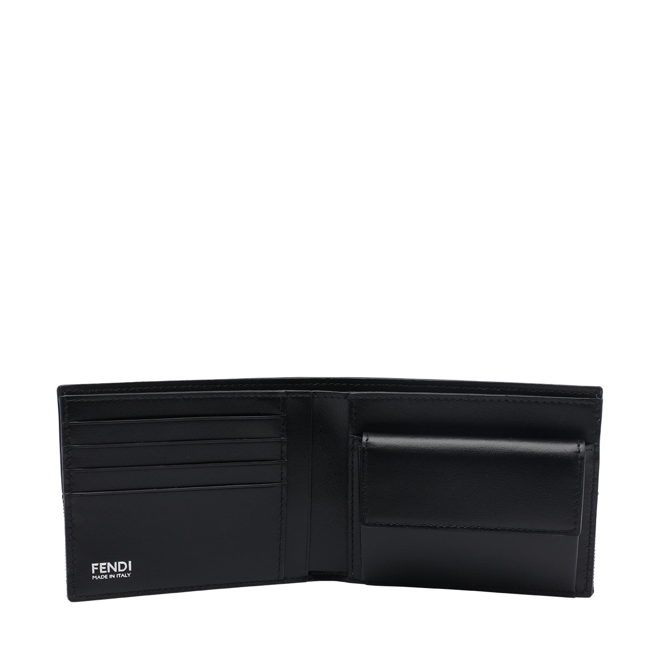 Fendi Men Ff Jacquard Bifold Wallet FENDI