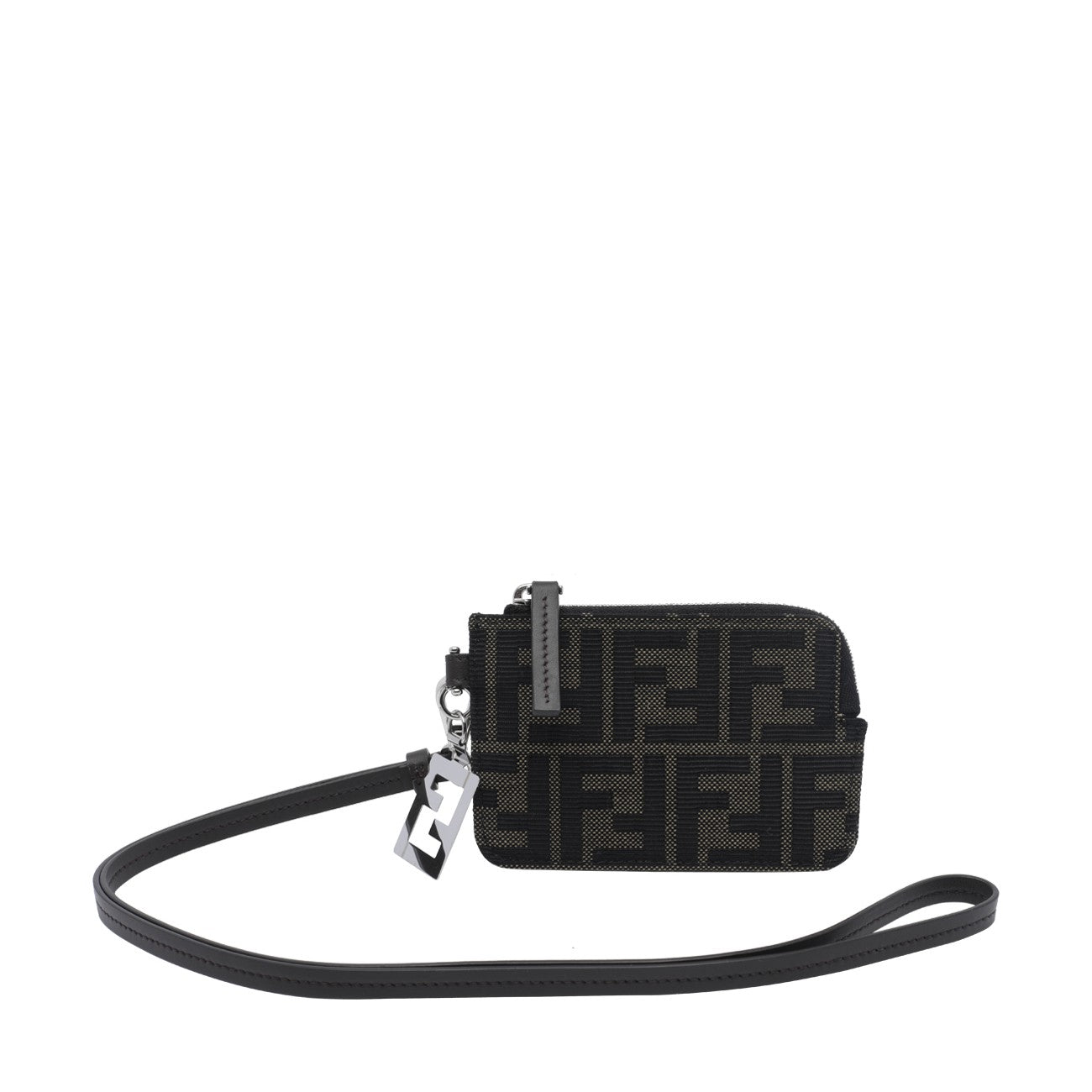 Fendi Men Ff Jacquard Card Holder FENDI