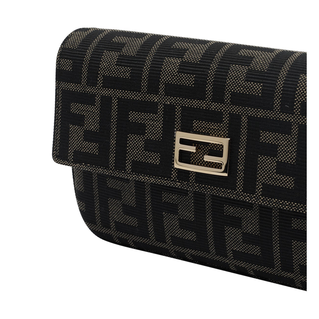 Fendi Women Ff Jacquard Tube Wallet On Chain FENDI