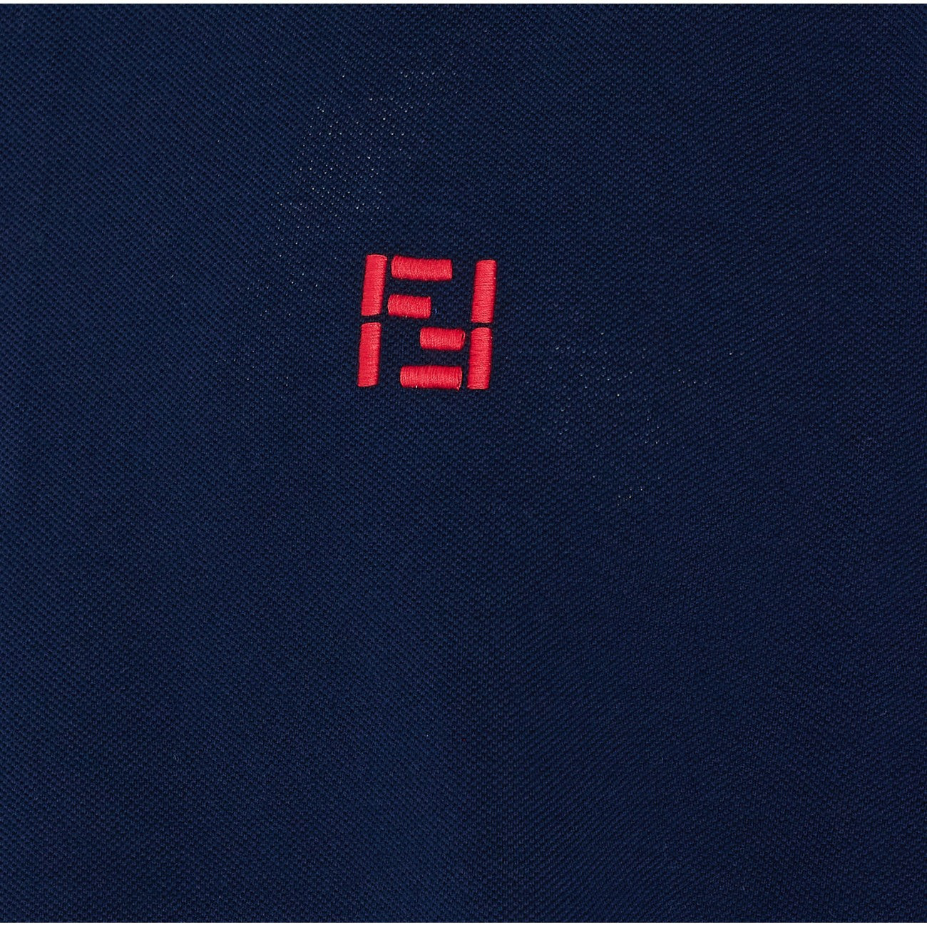 Fendi Men Ff Selleria Logo Polo FENDI