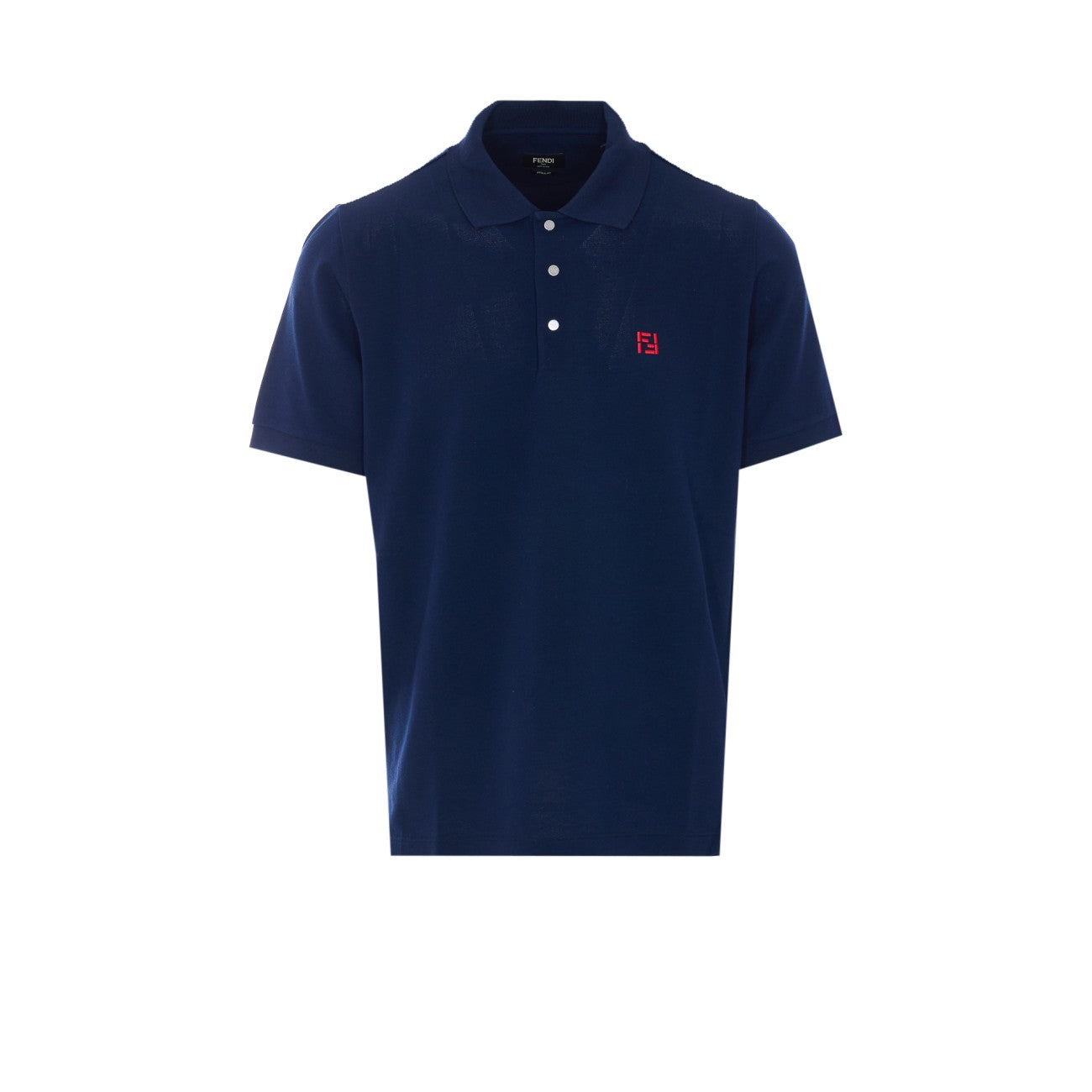 Fendi Men Ff Selleria Logo Polo FENDI