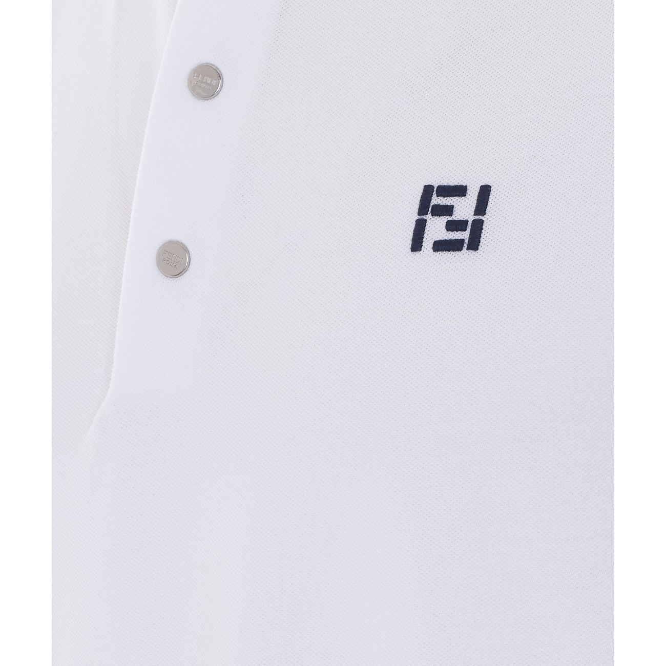 Fendi Men Ff Selleria Logo Polo FENDI