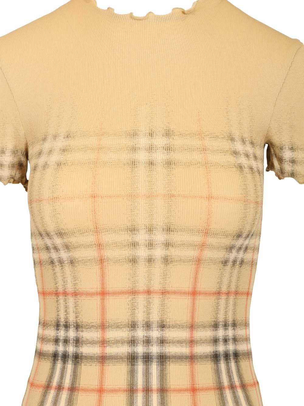 Burberry Women Blend Check Sweater BURBERRY
