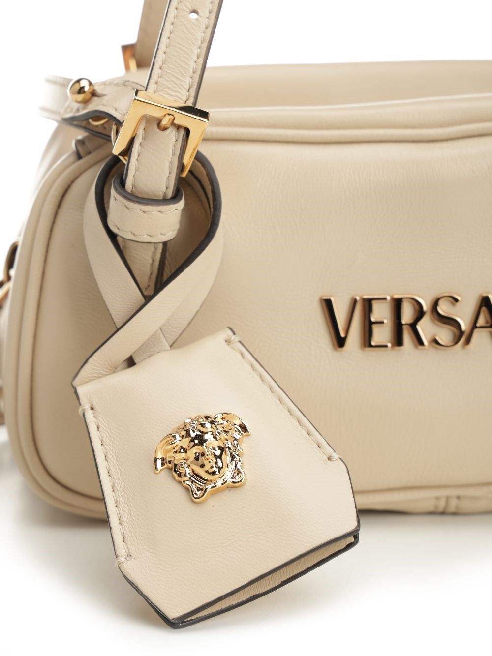 Versace Women "Versace Tag" Mini Bowling Bag