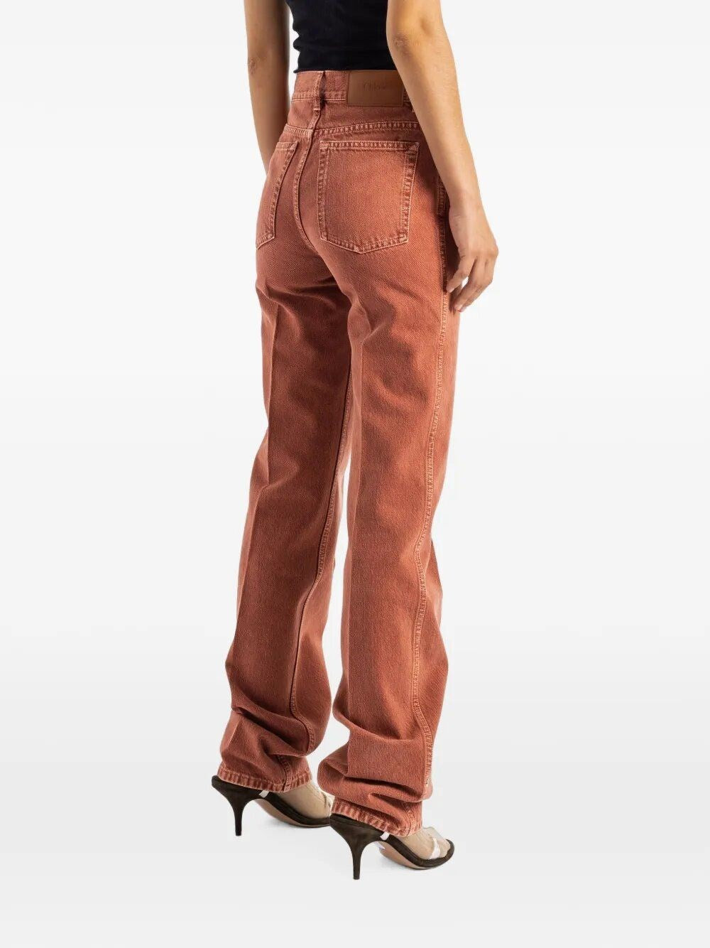Chloe' Women High-Waisted, Straight-Leg Jeans CHLOE