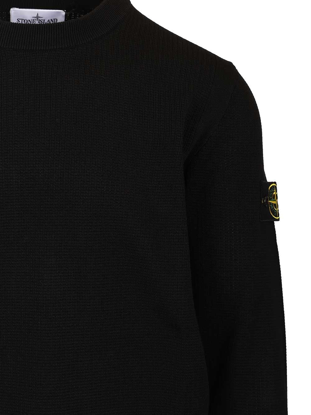 Stone Island Men Micro-Stitch Cotton Sweater STONE ISLAND
