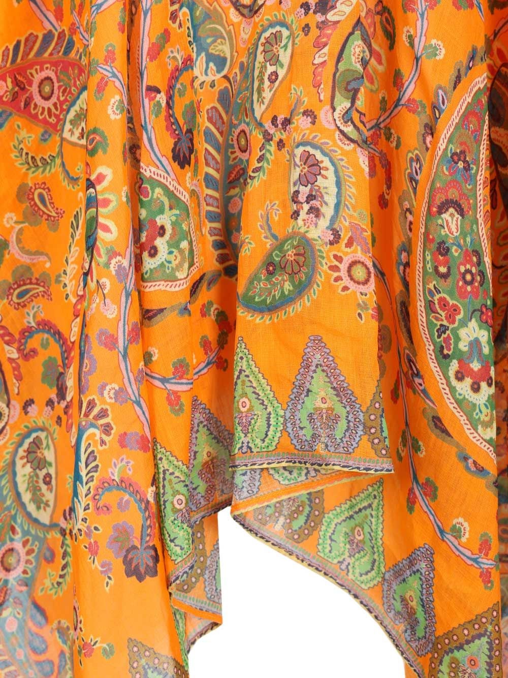 Etro Women Multicoloured Printed Ramie Blouse ETRO