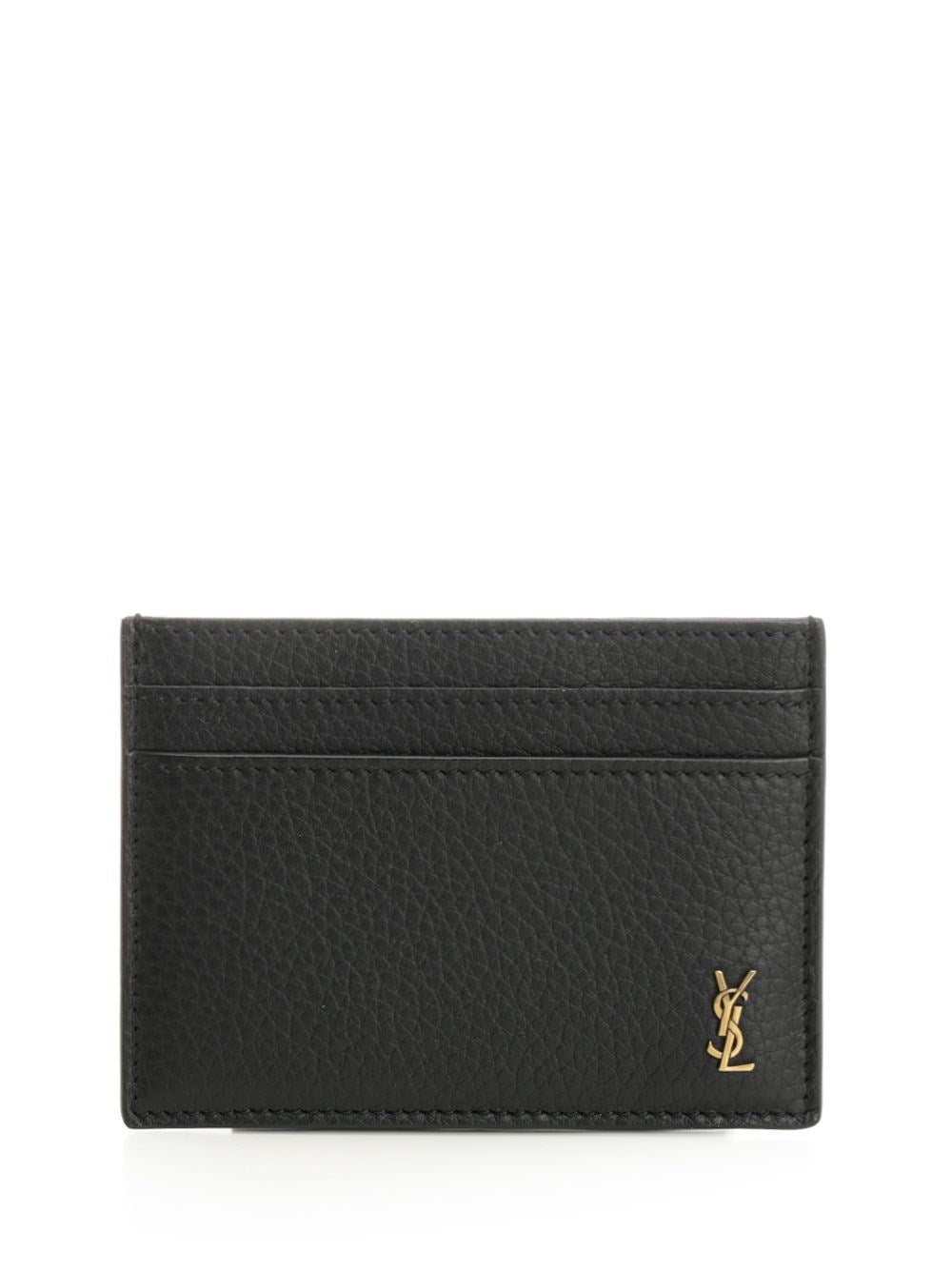 Saint Laurent Men Tiny Cassandre Card Holder SAINT LAURENT