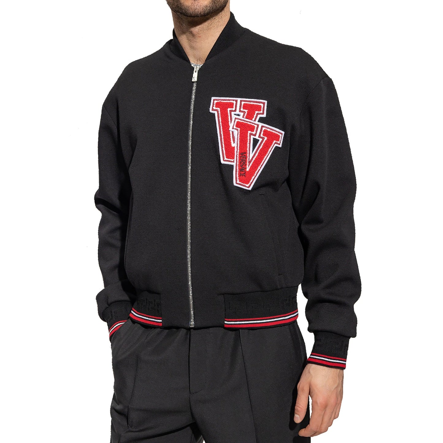 Versace Patch Bomber Jacket Men VERSACE
