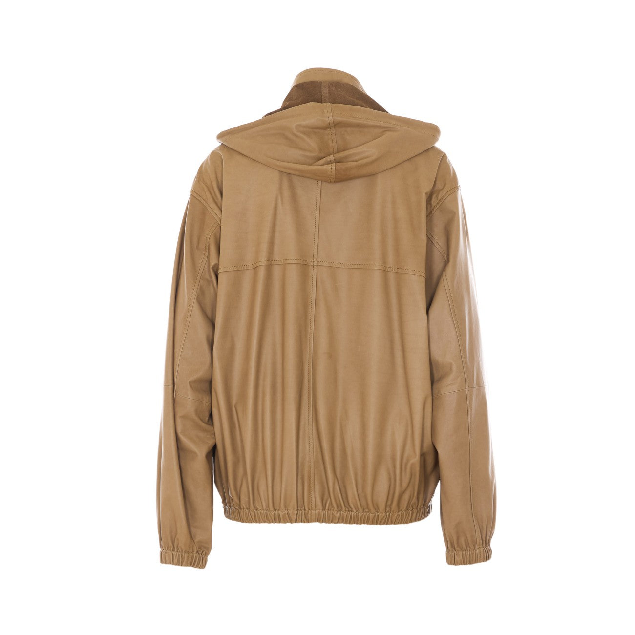Auralee Women Fine Baby Calf Hooded Blouson AURALEE