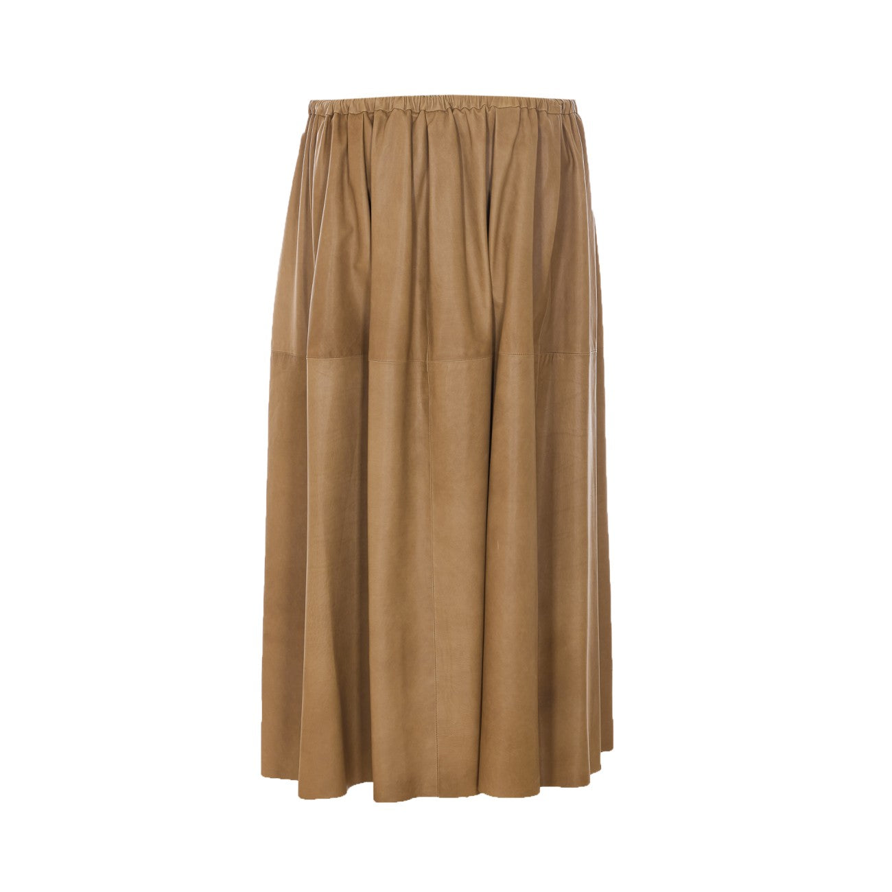 Auralee Women Fine Baby Calf Leather Skirt AURALEE
