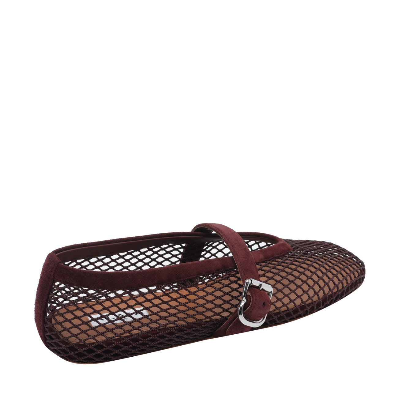 Alaia Women Fishnet Flat Ballets ALAIA