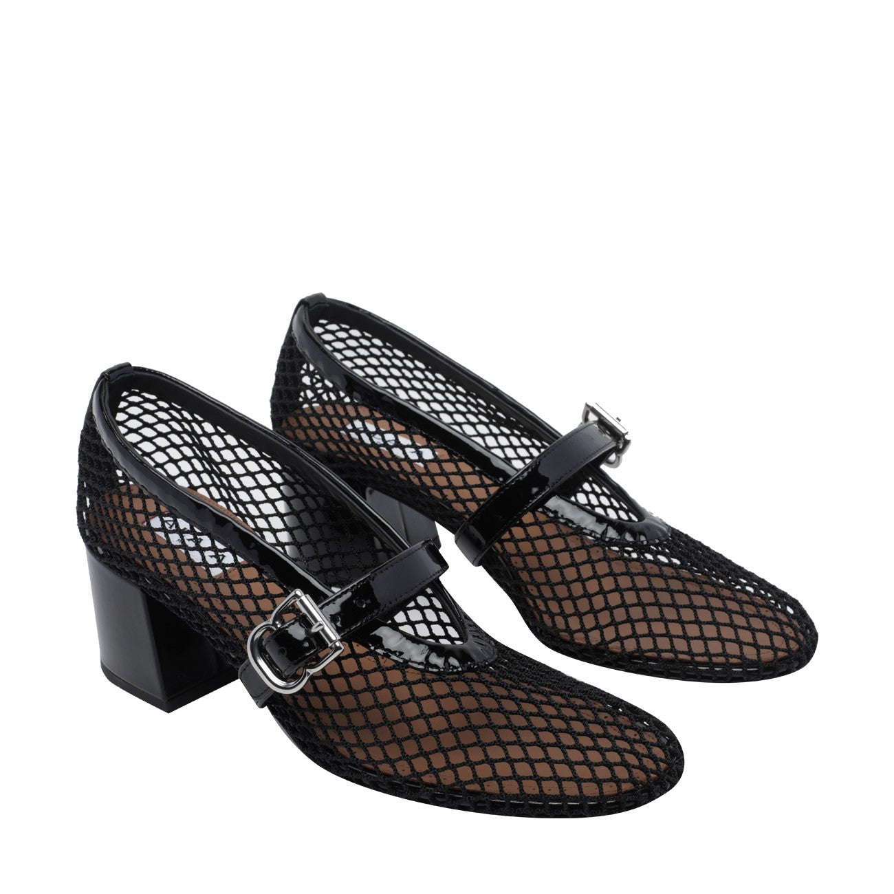 Alaia Women Fishnet Mary Jane ALAIA