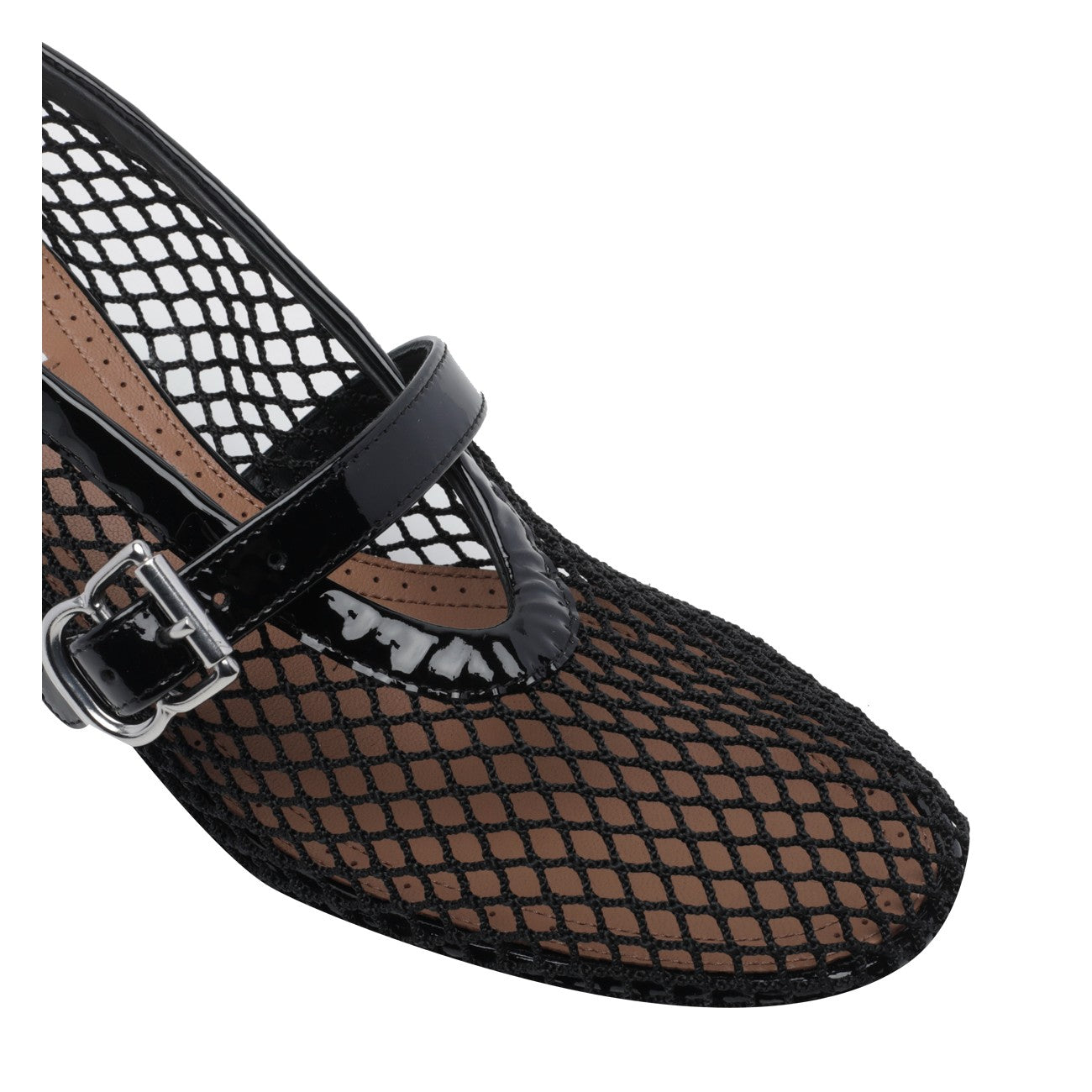 Alaia Women Fishnet Mary Jane ALAIA