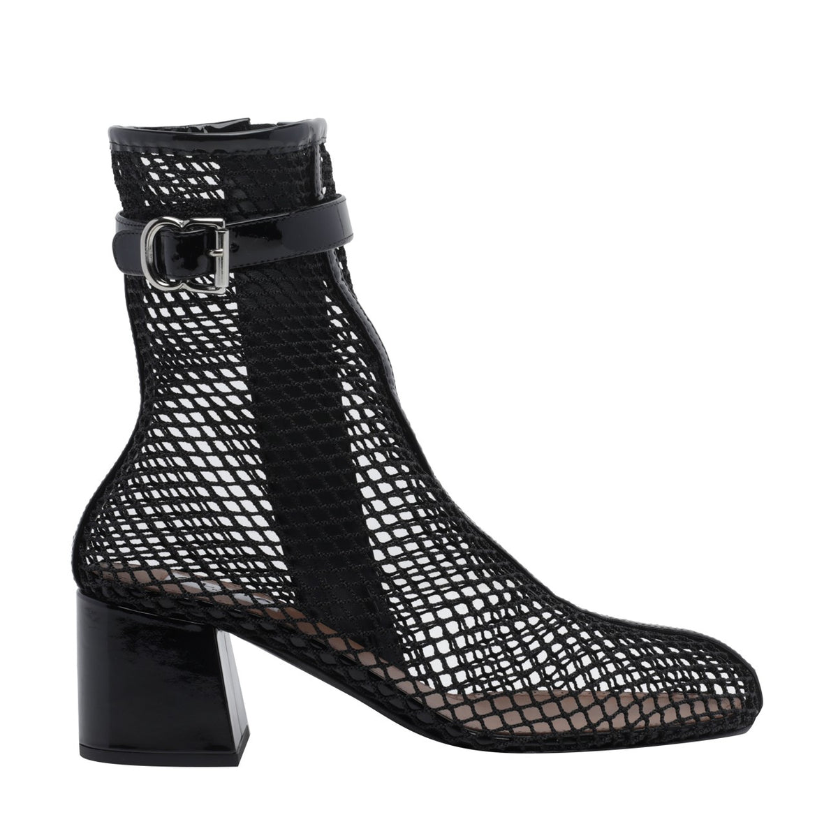 Alaia Women Alaia Women Fishnet Pump Booties ALAIA